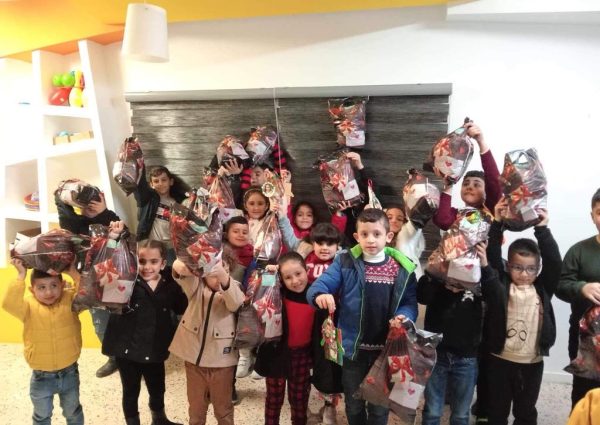 Christmas Party for the Christians families in The Holy Land 2023-2024